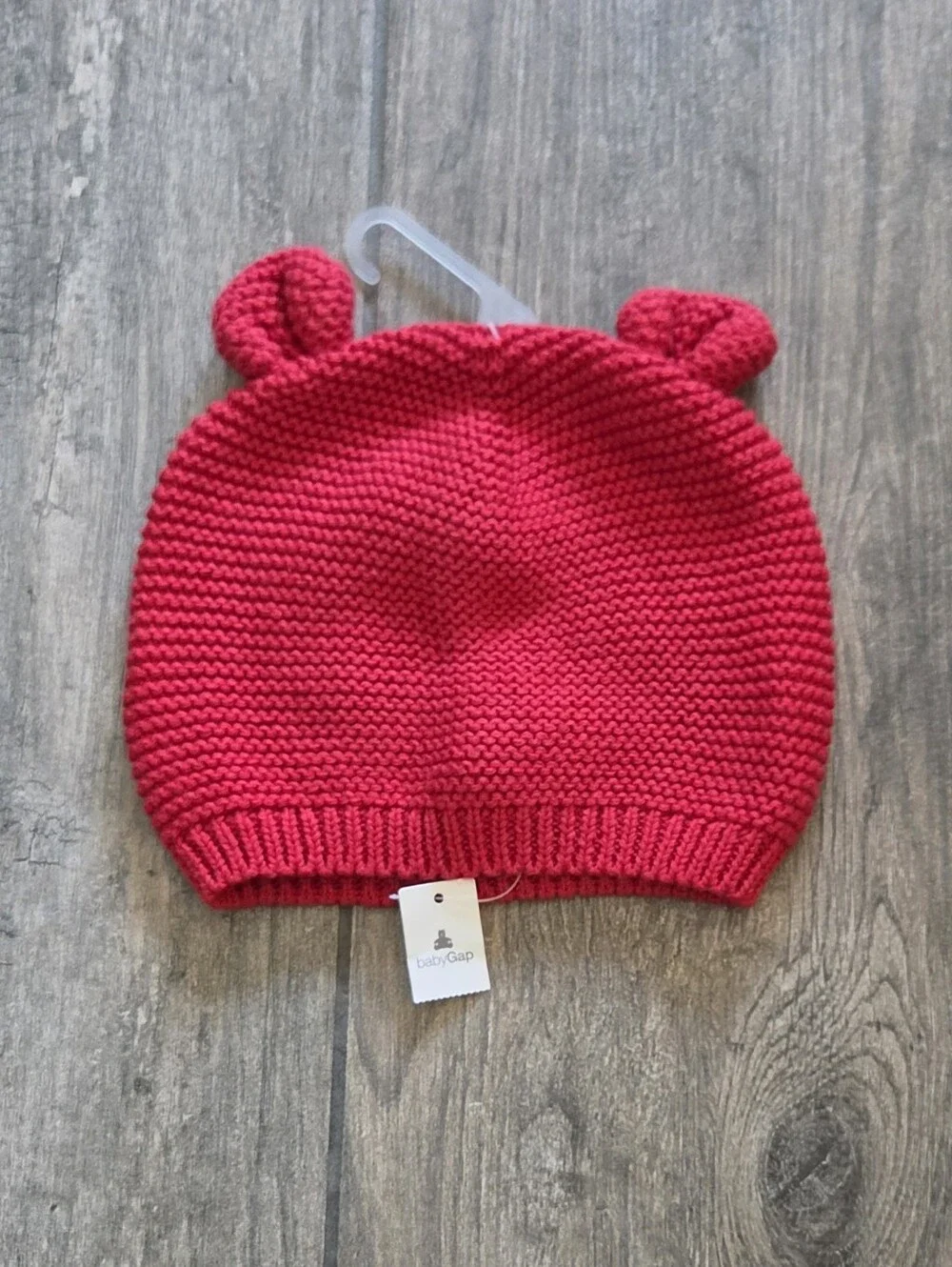 GAP Baby NWT/EUC 6-12 Months Red Sweater Hat and Booties